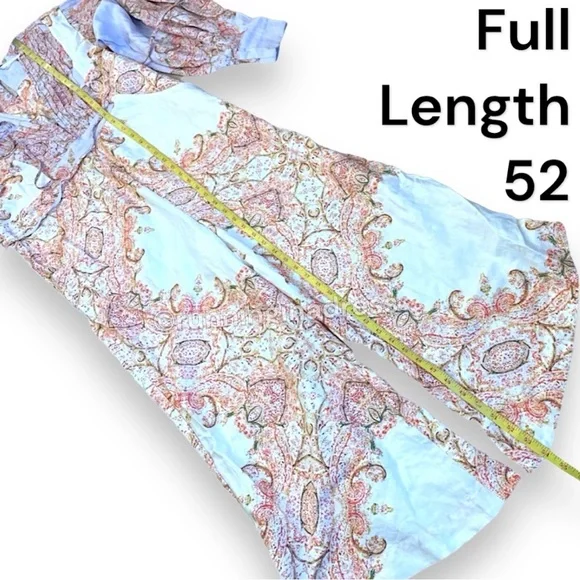 NWOT Free People Blooming Fields Ballon Sleeve Jumpsuit In Floral Combo Small